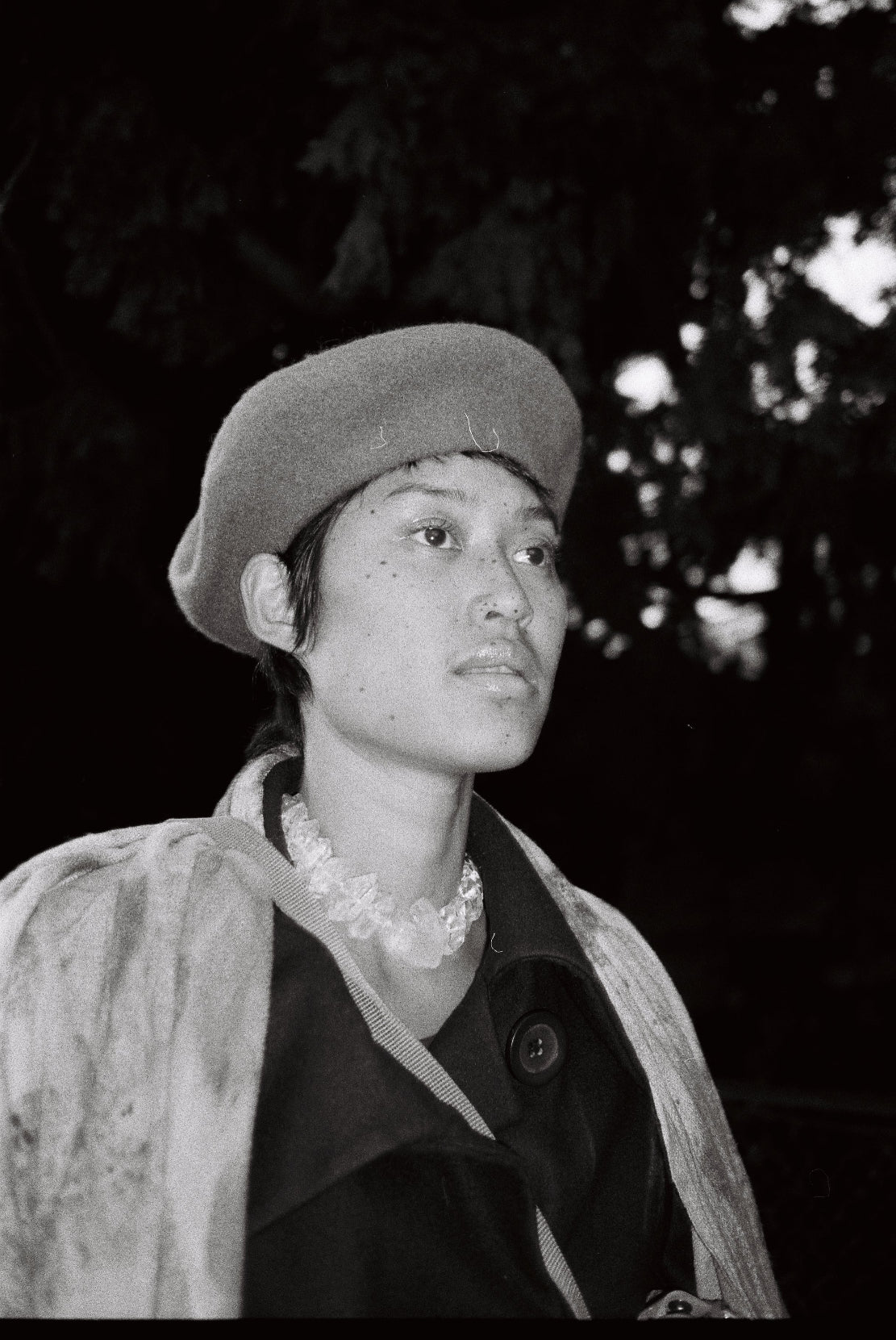 portrait of Anuthida in Paris by Lars Gödeke